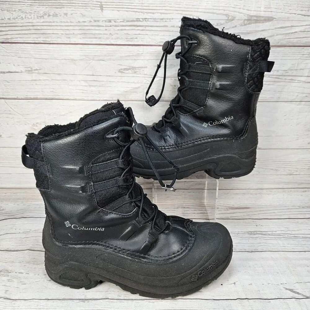 Columbia Omni-heat Lined Bugaboot 400 Grams Snow Boots YY8828-010 Youth Size 6